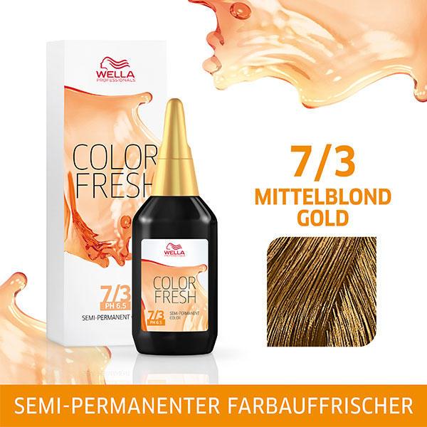 Produktbild Wella Color Fresh (7/3 mittelblond gold)