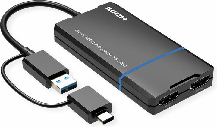 Value Adattatore USB DisplayLink, USB (USB, USB 3.0, 15 cm)