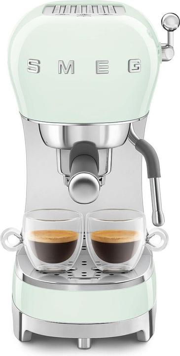 Actual product image Smeg ECF02PGEU Portafilter espresso/coffee machine Pastel green (EU plug)