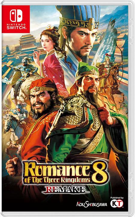 Actual product image Koei Tecmo Romance of the 3 Kingdom 8 Remake SWITCH ASIA (Switch, Switch Lite, Switch OLED)