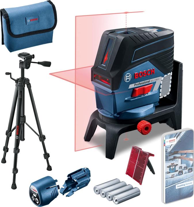 Productafbeelding Bosch Professional Punt- en lijnlaser selfni