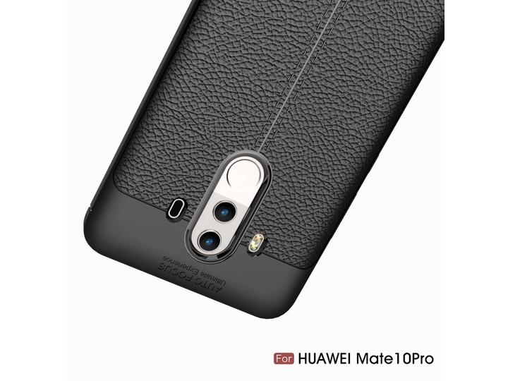 Produktbild Screenguard Huawei Mate 10 Pro Hülle Leather Design TPU Cover (Huawei Mate 10 Pro)