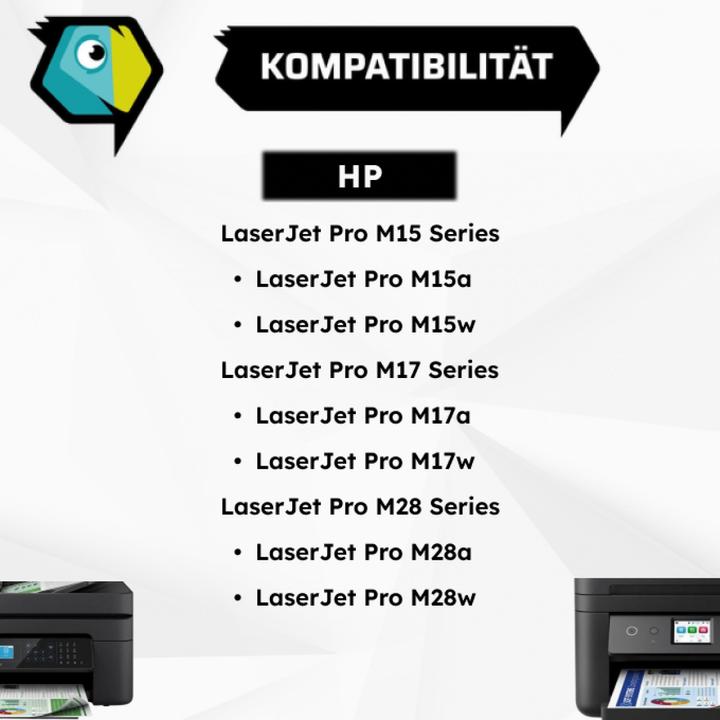 Produktbild Inkadoo Kompatibel Toner für HP LaserJet Pro M 28 w (BK)