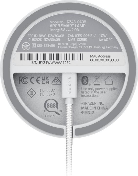 Productafbeelding Razer Aether Smart Lamp Pro - LED-lamp met meerzonverlichting (500 lm)