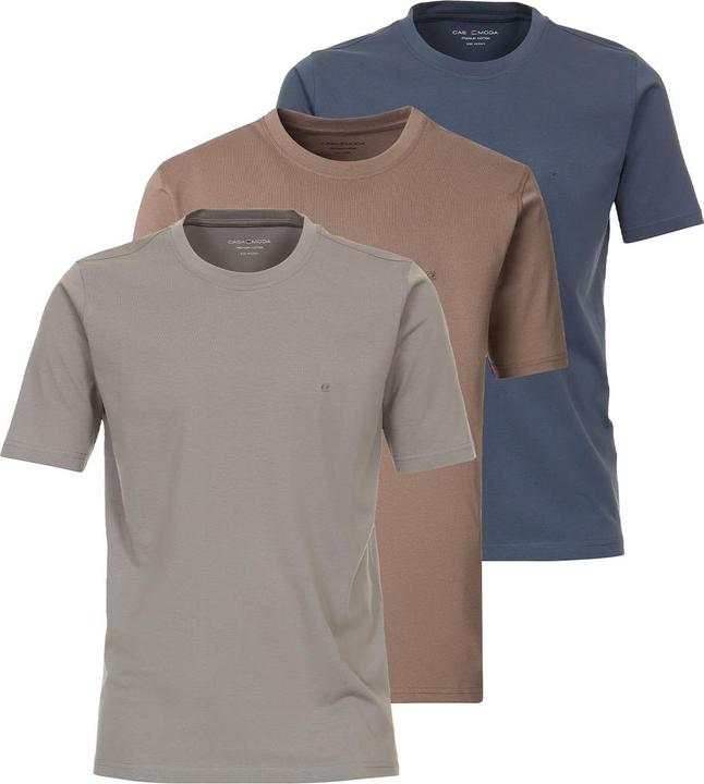 Produktbild Casamoda 3er Pack Basic T-Shirt (L)