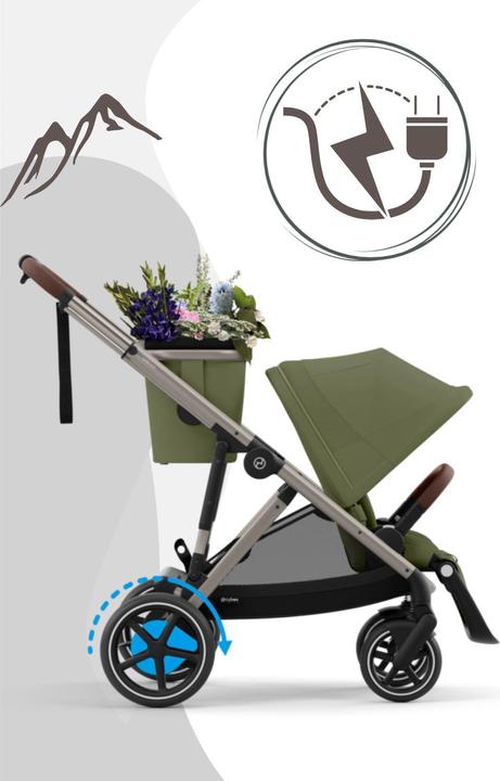 Produktbild Cybex e-Gazelle S Kinderwagen mit E-Antrieb