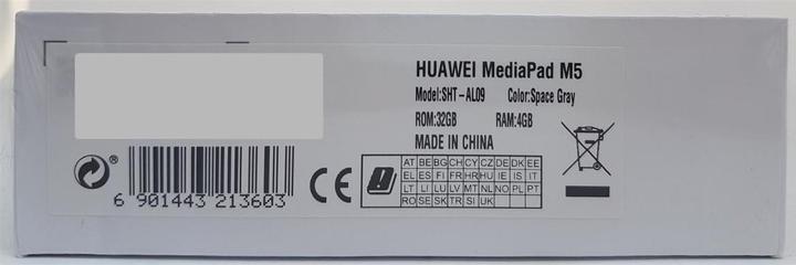 Immagine prodotto Huawei MediaPad M5 (4G, 8.40", 32 GB, Space grey)