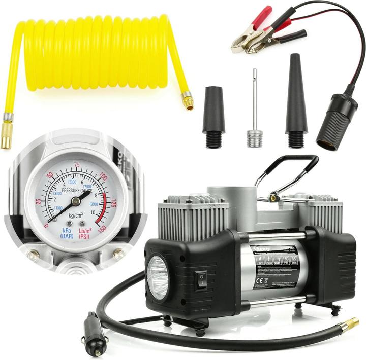 GEKO CAR COMPRESSOR 12V 250W