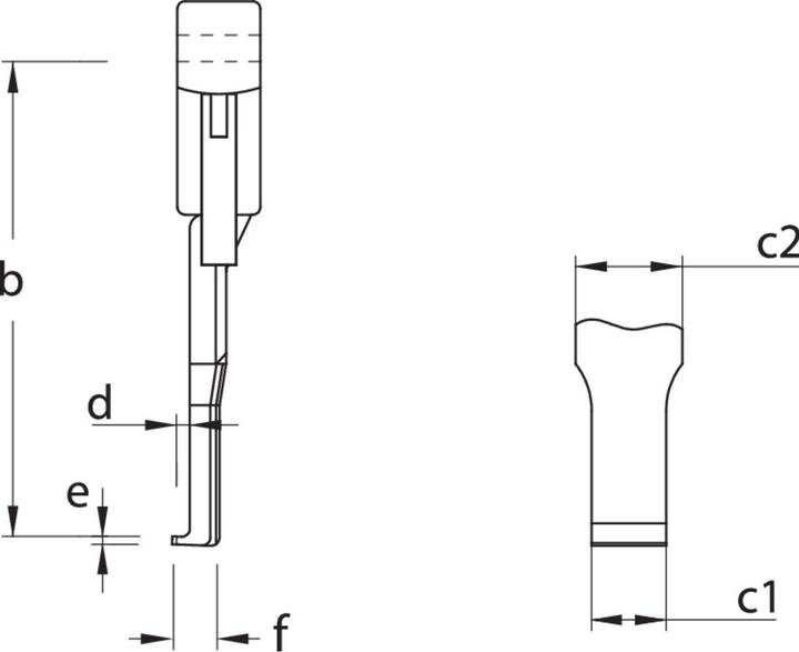 Actual product image Gedore E-106/S101 loose, black hook, without clamping piece