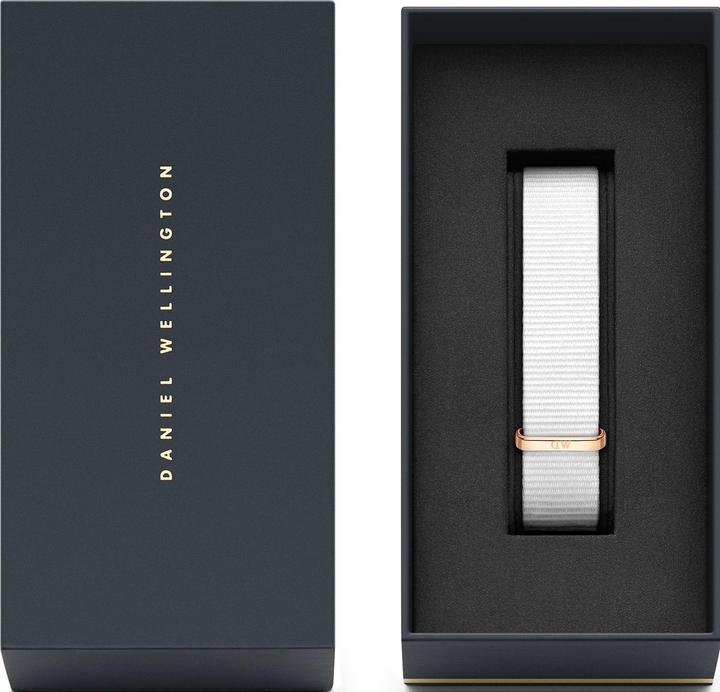 Image du produit Daniel Wellington Classic Dover Nato Wristband Rose Gold (28 mm) (12 mm, Perlon/nylon)