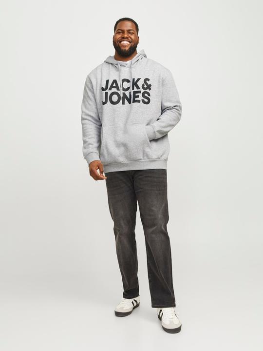 Immagine prodotto Jack & Jones Felpa con cappuccio Basic Logo Plus Size (XL, 3XL)