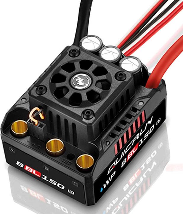Produktbild Hobbywing QuicRun WP8BL150 G2 Brushless Regler 150A 3-6s für 1:8