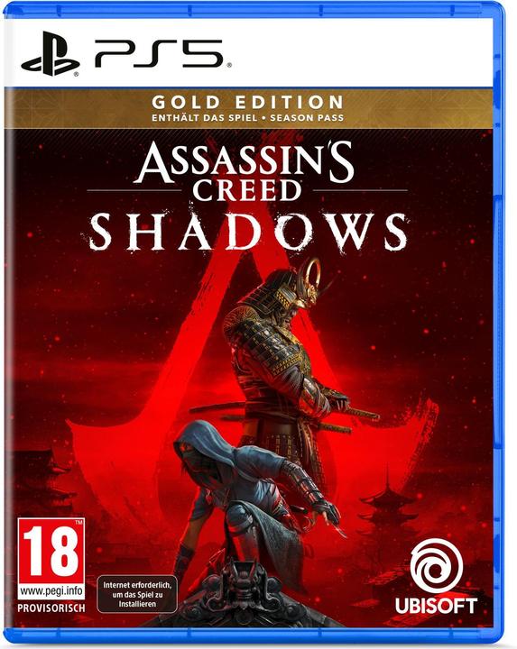 Ubisoft Assassin's Creed: Shadows - Gold Edition (PS5, DE, IT, FR)