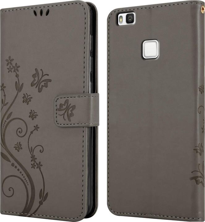 Actual product image Cadorabo Flower Book Cover (Huawei P9 Lite)