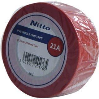 Produktbild Nitto - ISOLIERBAND - ROT - 19 mm x 20 m (19 mm)