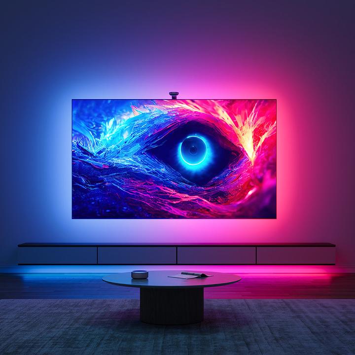 Productafbeelding Govee Envisual TV Backlight T2, RGBIC, WiFi, BT (RGBIC, 360 cm, Interieur)