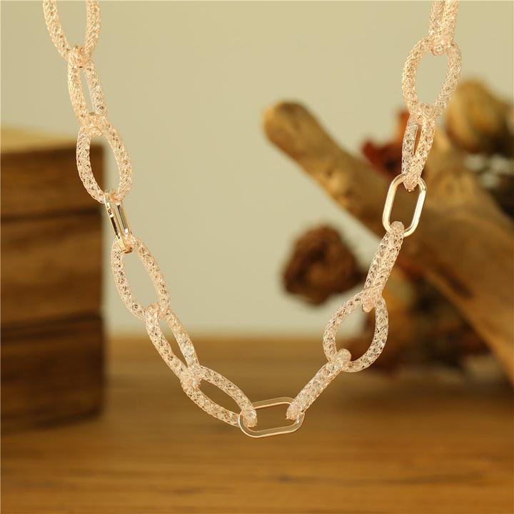 Immagine prodotto Andreani Bracciale con amazzonite autentica (80 cm, Pietre, Nude, Vetro, Marrone, Metallo)