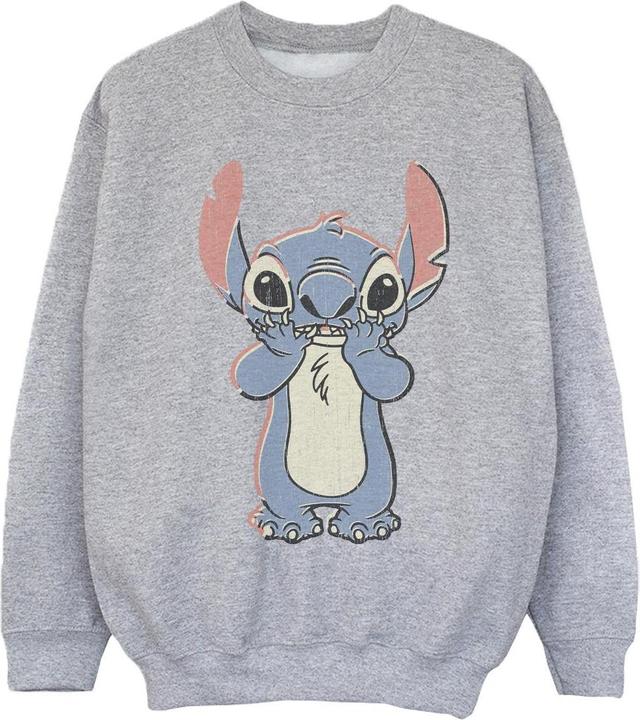 Disney Lilo And Stitch Big Print Sweatshirt Mädchen