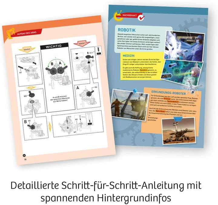 Produktbild Kosmos Roboterarm Bausatz