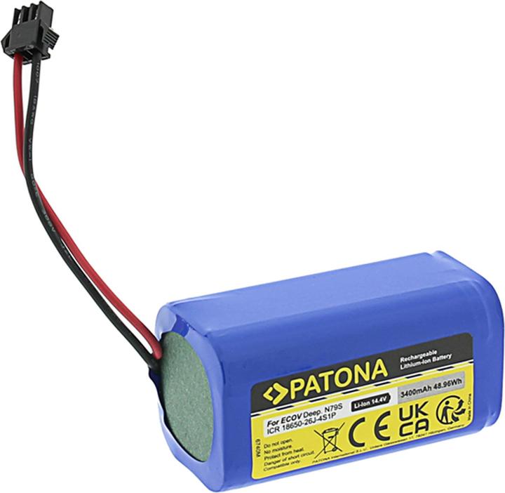 Produktbild Patona Akku Ecovacs Deebot N79S