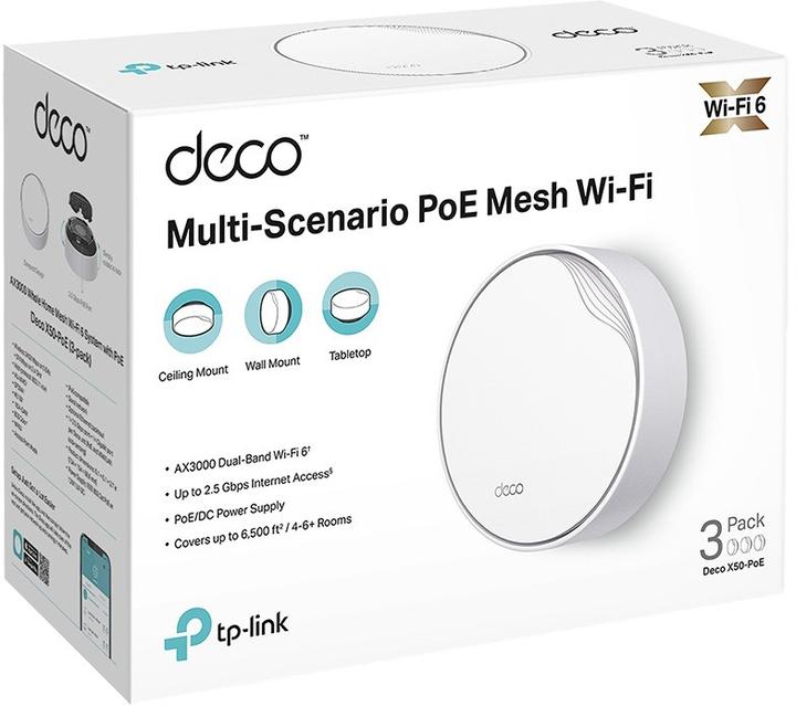 Produktbild TP-Link Deco X50-PoE (3-pack)