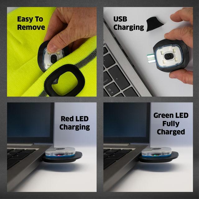 Immagine prodotto Gebol LED Kappe mit Reflektionsstreifen (Taglia unica)