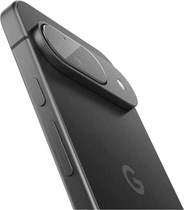 Actual product image Spigen EZ Fit Tempered Glass Camera Protector Google Pixel 9 2-Pack (2 Piece, Google Pixel 9)