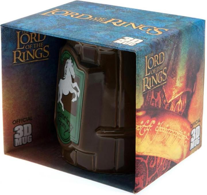 Actual product image Lord of the rings Coffee Mug Prancing Pony 3D (500 ml, 1 x)