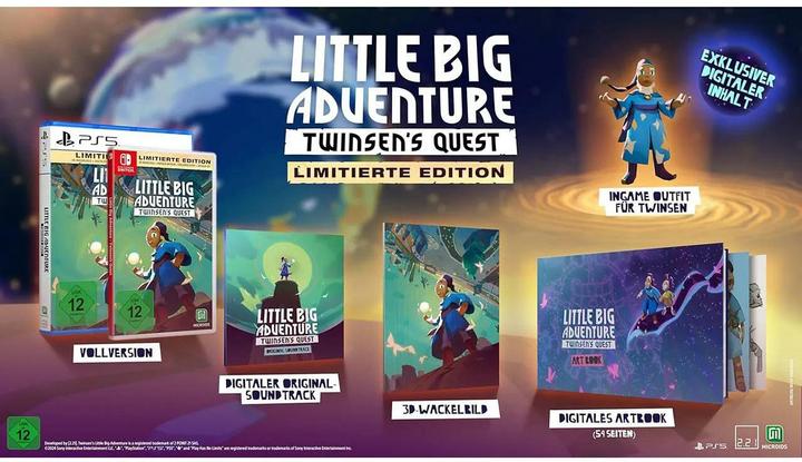 Actual product image Microids Little Big Adventure - Twinsen's Quest SWITCH Limited Edition (Switch, Switch Lite, Switch OLED, DE)