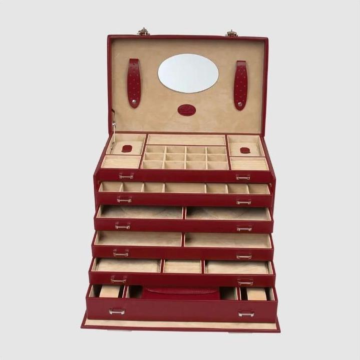 Immagine prodotto Windrose Portagioie Merino 4 - Rosso