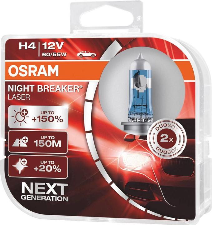 Image du produit Osram Night Breaker® Laser Next Generation H4 (H4)