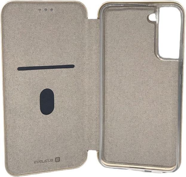 Actual product image Evelatus Samsung Samsung S22 Plus Book Case Gold (Samsung Galaxy S22+)