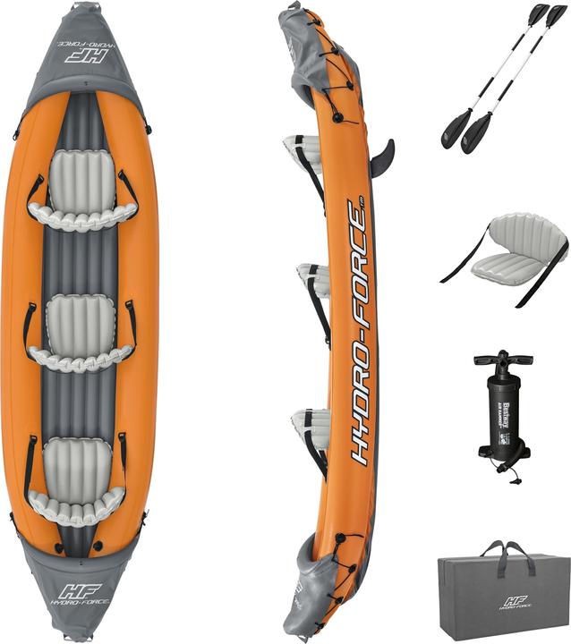 Produktbild Bestway HF Rapid X3 Kayak 381x100cm (3 Pers.)