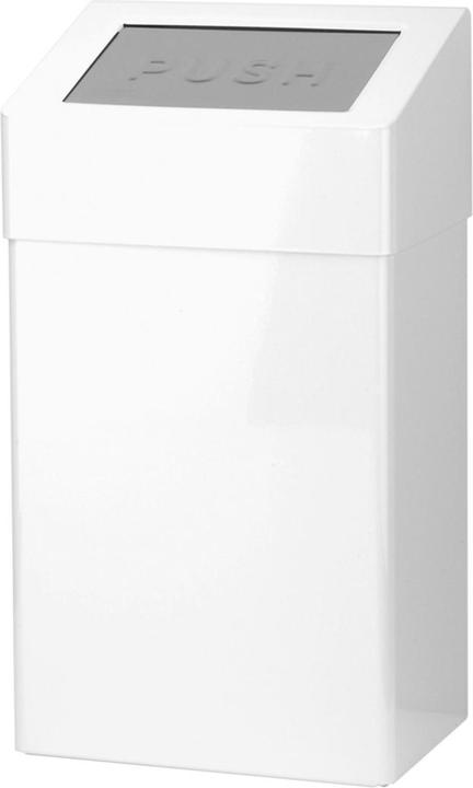 Actual product image Ophardt Waste garbage can stainless steel with access flap (18 l)