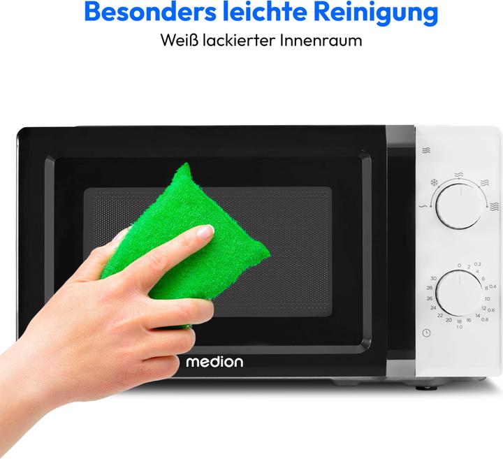 Produktbild Medion MD 11475 Mikrowelle schwarz 20l (EU-Stecker, 20 l)