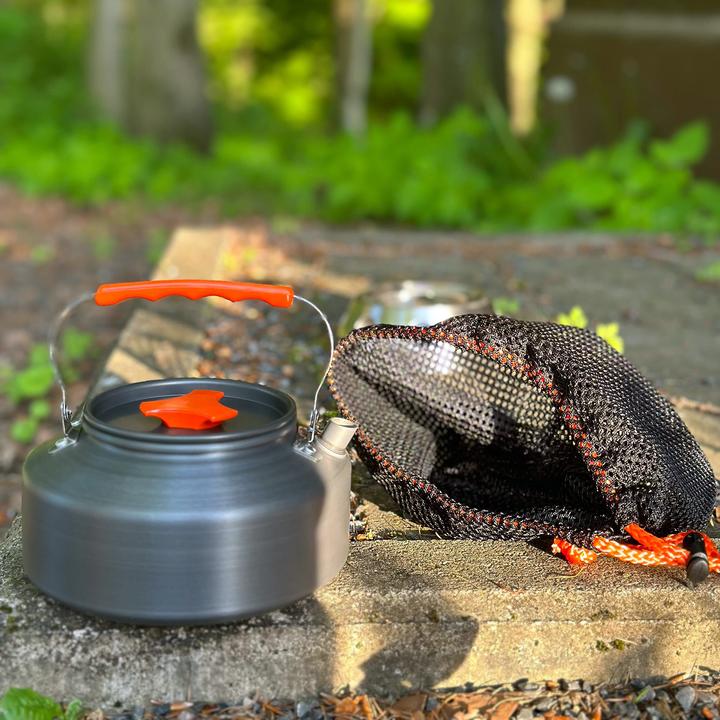 Actual product image Intirilife Camping Kettle Outdoor Cooking Kettle (1.10 l)