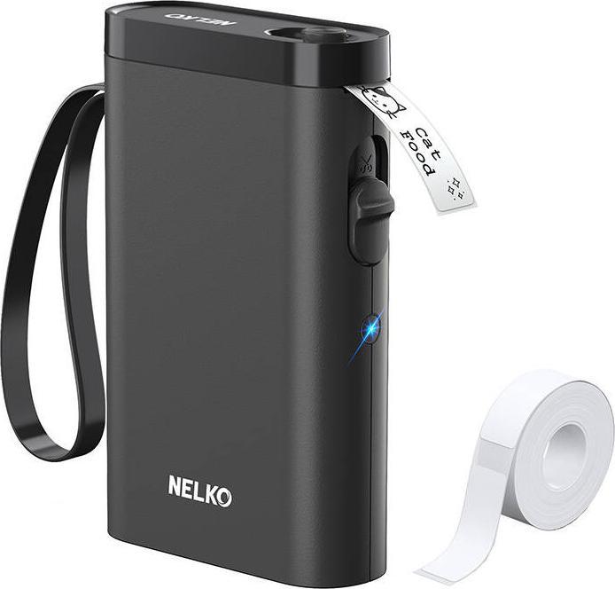 Produktbild Nelko P21 thermal label printer (black) (203 dpi)