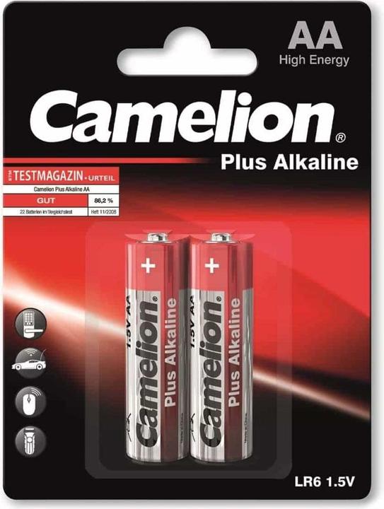Immagine prodotto Camelion Plus Alkaline LR6 AA 2 pezzi (2 pz., AA, 2700 mAh)