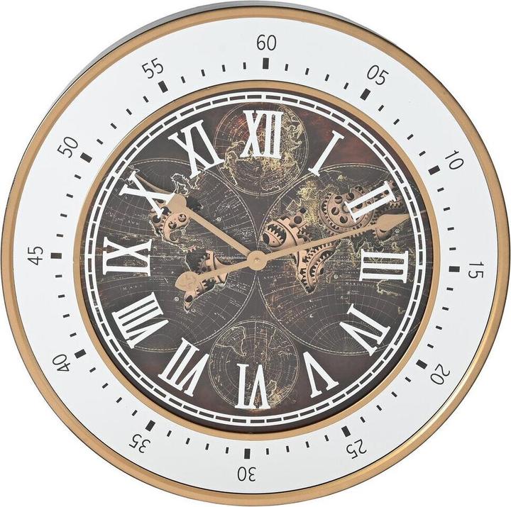 Produktbild Esprit Wall Clock Home Brown Golden Crystal Iron 59 x 8,5 x 59 cm