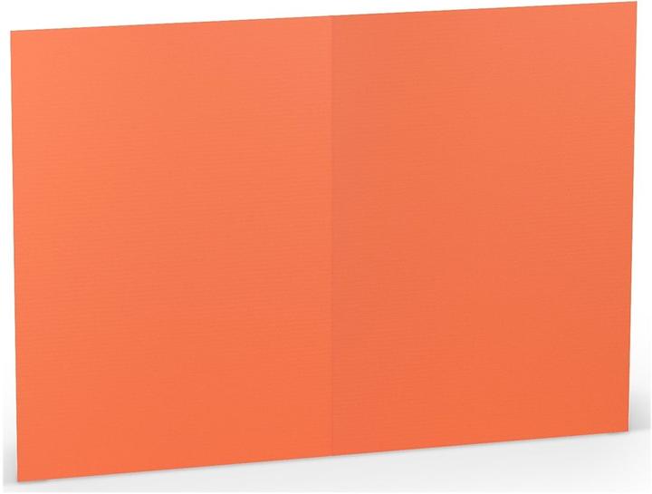 Produktbild Paperado Doppelkarte B6 hoch VE=5 Stück Coral (1 Stk.)