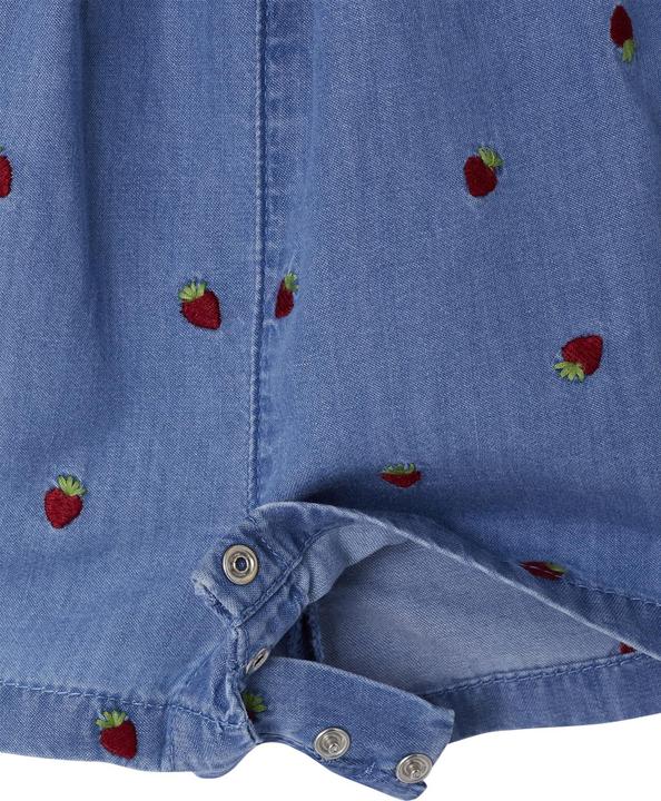 Vertbaudet Baby Kurzoverall aus luftigem Denim