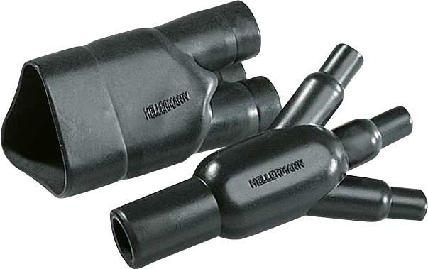 Produktbild HellermannTyton Hellermann Tyton 403-11180 - Schrumpfschlauch - Schwarz - Polyolefin - 1 Stück(e