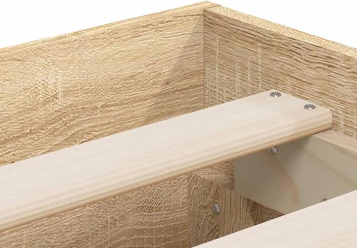 Actual product image VidaXL Bed frame with drawers 140 x 200cm (140 x 200)