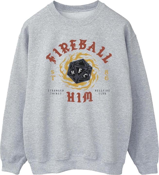 Netflix Stranger Things Fireball Dice 86 Sweatshirt