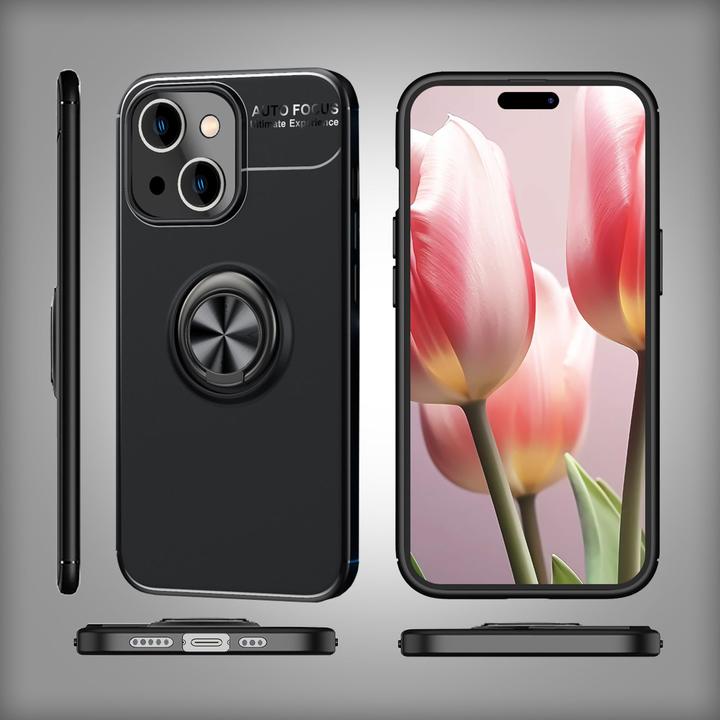 Produktbild Nalia Matte Ring Silikon Hülle (Apple iPhone 15 Plus)
