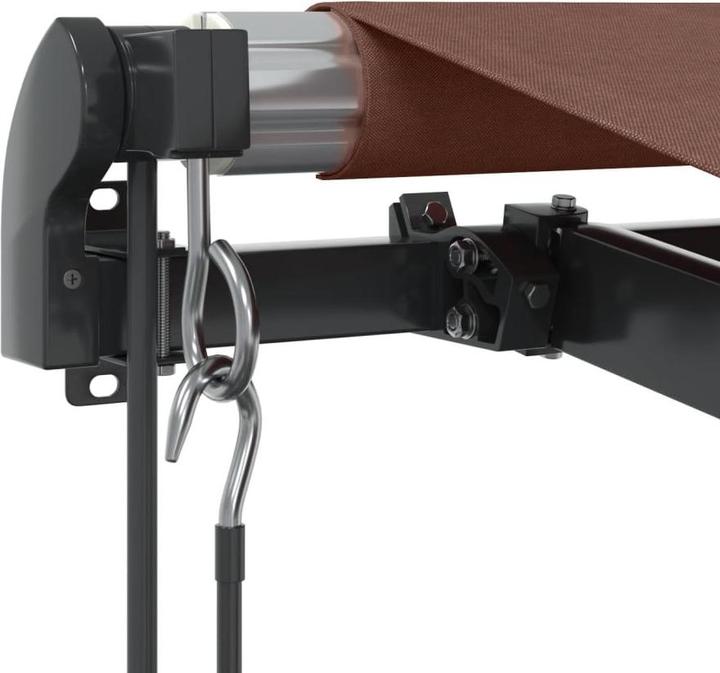 Image du produit VidaXL Markise Gelenkarmmarkise Sonnenmarkise Automatisch LED Braun 450x350cm (4.50 m)