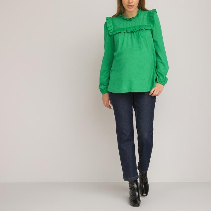 Immagine prodotto La Redoute Collections Jeans premaman dritti con inserto elasticizzato in vita (44)