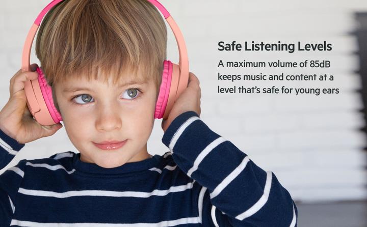 Immagine prodotto Belkin Soundform mini on-ear per bambini BT USB-C pi. AUD002btPKV3