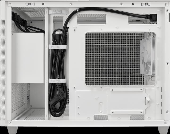 Productafbeelding ASUS Prime AP201 MicroATX Case - wit (mATX)