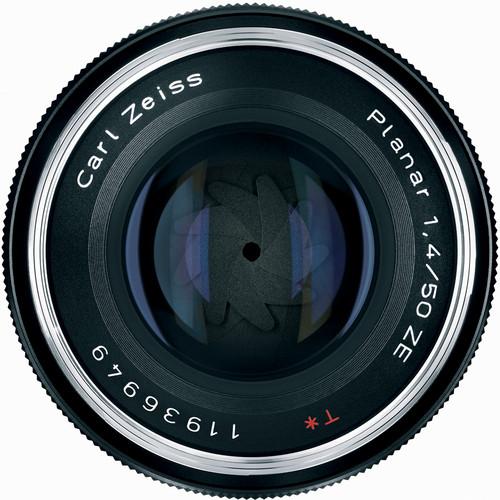Produktbild Zeiss Planar T Objektiv 50mm, f/1.4, Canon (Canon EF, Vollformat)